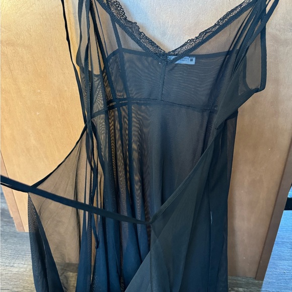 Zara Sheer Slip/Wrap Dress - Picture 5 of 5